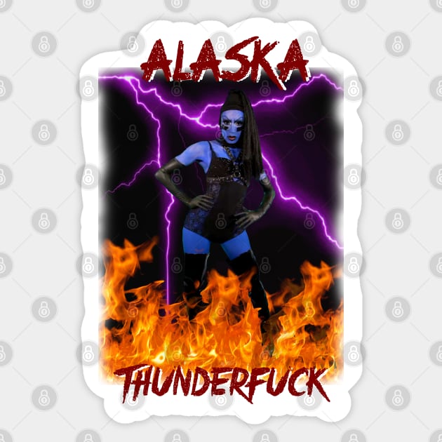 Alaska Thunderfuck Sticker by fsketchr